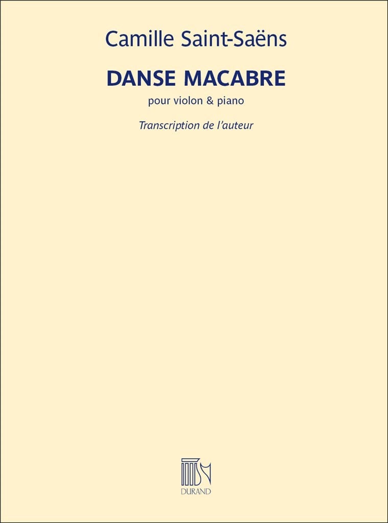 Danse macabre pour violon et piano